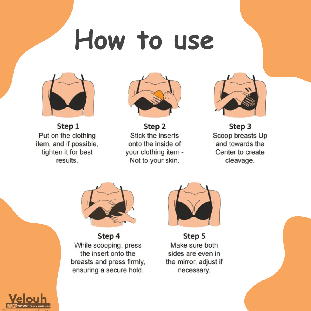 Velouh™ Sticky Insert-Instant Boost Non-Adhesive Nip Cover