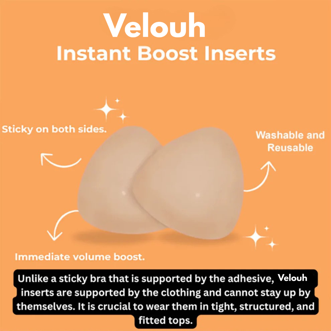 Velouh™ Sticky Insert-Instant Boost Non-Adhesive Nip Cover